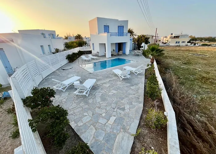 빌라 Santorini Serenity With Private Pool 모노리토스