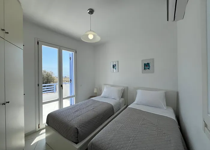 빌라 Santorini Serenity With Private Pool 모노리토스