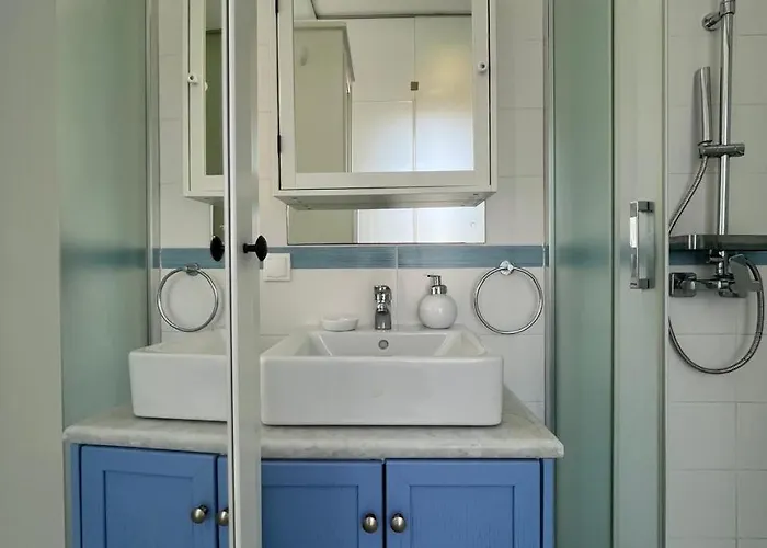 빌라 Santorini Serenity With Private Pool 모노리토스