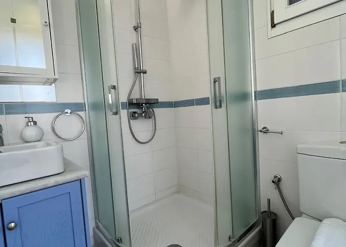 빌라 Santorini Serenity With Private Pool