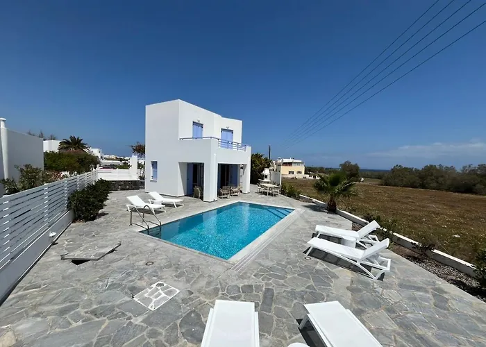 Santorini Serenity With Private Pool 모노리토스